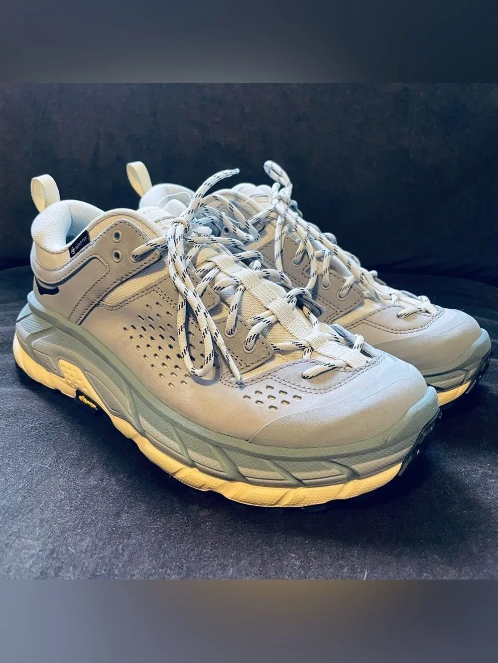 Hoka One One U Tor Ultra Lo GORE-TEX Hiking Shoes, Men’s 9 GORPCORE oatmilk